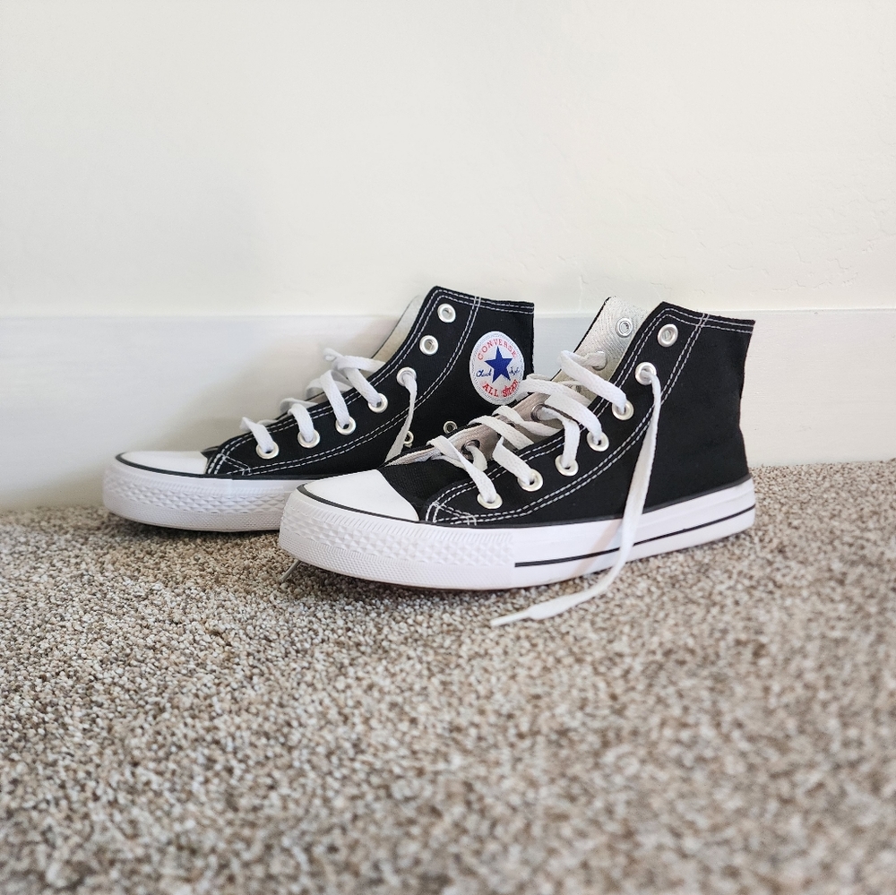 Converse Black High Tops